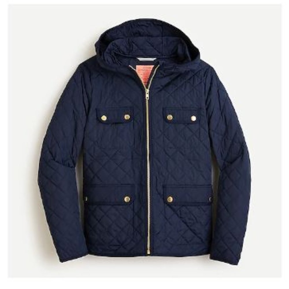 J.Crew Downtown Field Jacket Primaloft AT223 Size M